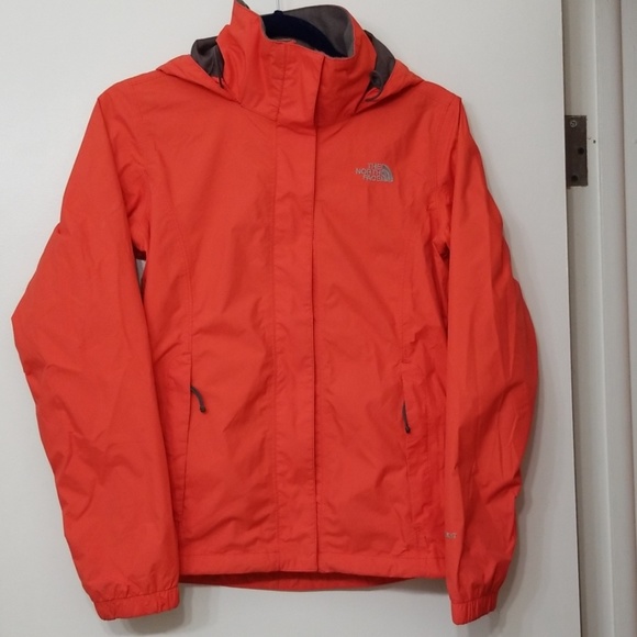 The North Face Jackets & Blazers - The North Face HyVent Rain Jacket Orange XS